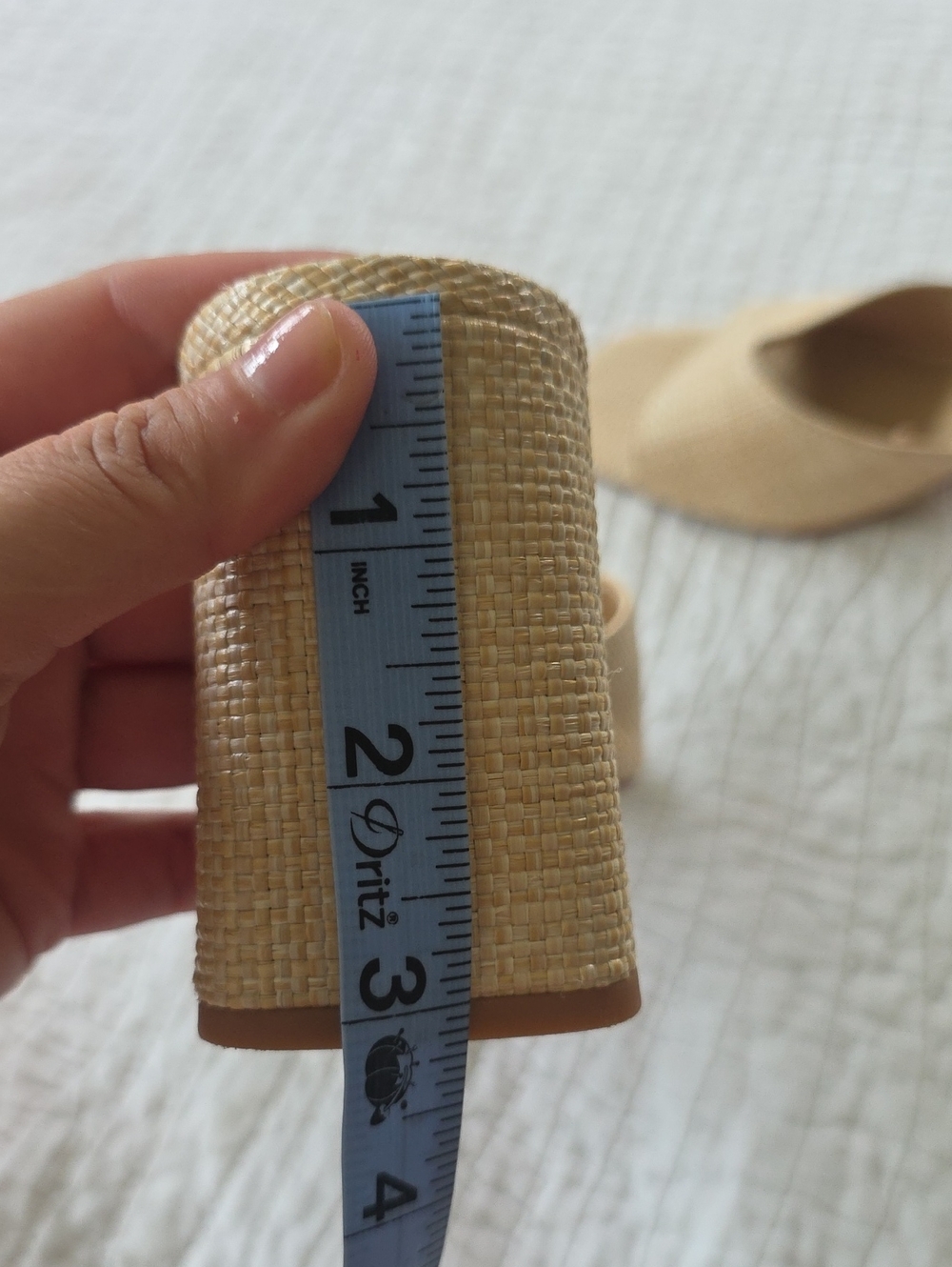 Straw Sandals Size 38 - Picture 7 of 12